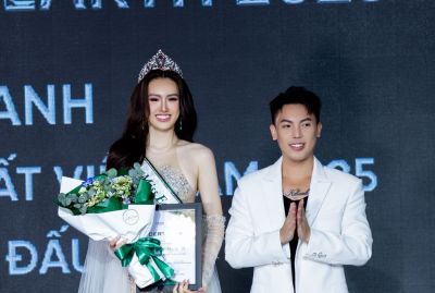 Á hậu 3 Miss Earth Vietnam 2025 Trịnh Mỹ Anh đi thi quốc tế