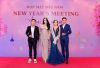 D&agrave;n mỹ nh&acirc;n tham dự buổi Họp mặt đầu năm của C&ocirc;ng ty Amedia Star