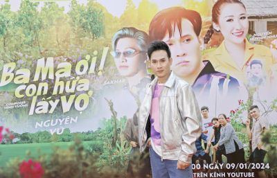 Ca sĩ Nguyên Vũ tự làm đạo diễn trong MV mới cùng Saka Trương Tuyền