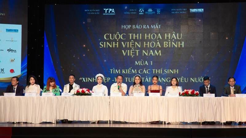 Hoa hậu sinh viên Hòa bình Việt Nam 2024 đề ra tiêu chí Hoa hậu: xinh đẹp - trí tuệ - tài năng - tinh thần yêu nước