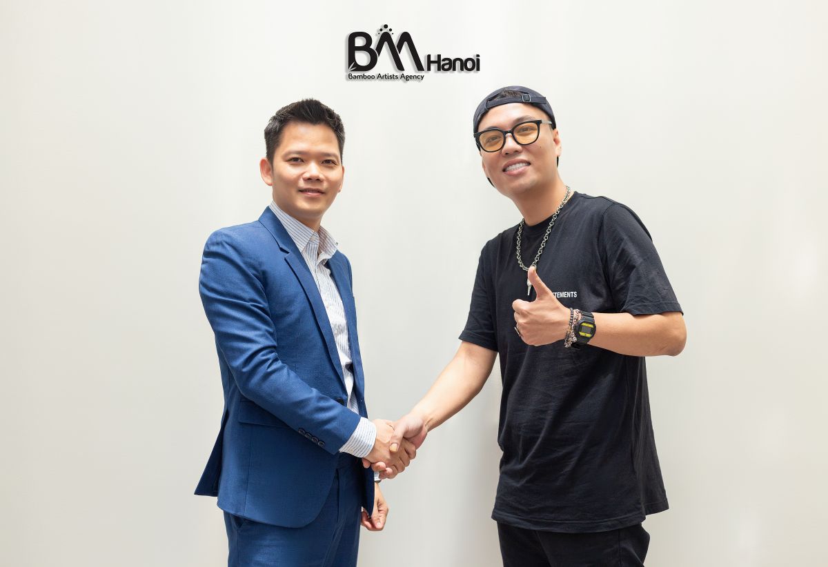 RAPPER LK K&Yacute; KẾT HỢP T&Aacute;C KHAI TH&Aacute;C THƯƠNG MẠI ĐỘC QUYỀN VỚI BAMBOO ARTISTS AGENCY