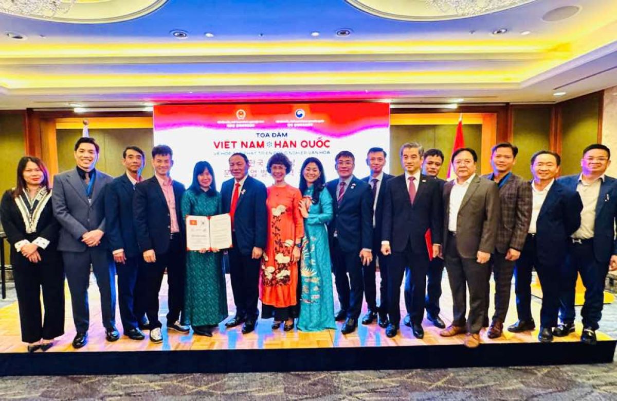 Việt Nam – Hàn Quốc tăng cường hợp tác phát triển công nghiệp văn hóa