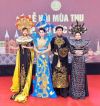 Hoa hậu Ho&agrave;ng Kim toả s&aacute;ng tr&ecirc;n s&agrave;n diễn thời trang