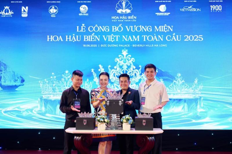 CÔNG BỐ VƯƠNG MIỆN  HOA HẬU BIỂN VIỆT NAM TOÀN CẦU 2025