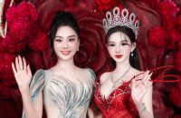 LÂM KHÁNH CHI HÓA BÚP BÊ XINH ĐẸP TRONG TIỆC SINH NHẬT CỦA HOA HẬU KIỀU VŨ