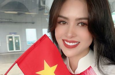 Hồ Trúc Quỳnh sang Singapore tham dự cuộc thi Hoa hậu Quý bà Châu Á Thái Bình Dương 2023