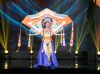 Đặng Hoàng Tâm Như trình diễn thiết kế lấy cảm hứng từ Pháp lam Huế tại Miss Grand Vietnam 2023