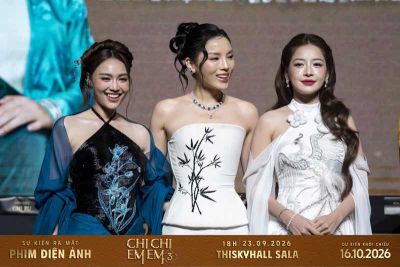 D&Agrave;N CAST CỰC PHẨM CỦA &ldquo;CHỊ CHỊ EM EM 3&rdquo; TẠI SHOWCASE RA MẮT DIỄN VI&Ecirc;N
