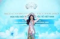 Top 10 Hoa hậu Đồng Bằng sông Cửu Long đại diện Việt Nam thi Hoa hậu môi trường Quốc tế 2025