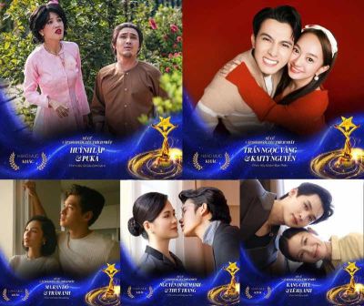 Hạng mục ‘'Cặp đôi được yêu thích’’ tại Ngôi Sao Xanh 2025 thu hút bình chọn