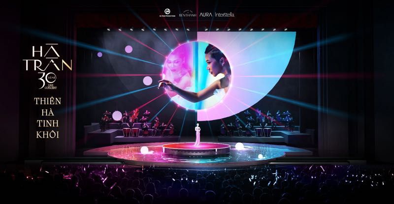 Hà Trần công bố sân khấu lần đầu tiên áp dụng tại Việt Nam cho live concert Thiên Hà Tinh Khôi