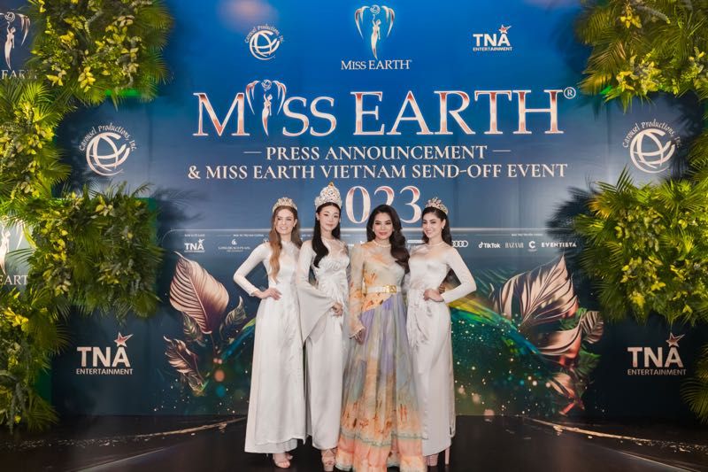 B&agrave; tr&ugrave;m hoa hậu Trương Ngọc &Aacute;nh đem Miss Earth - Hoa hậu tr&aacute;i đất 2023 về tổ chức tại Việt Nam