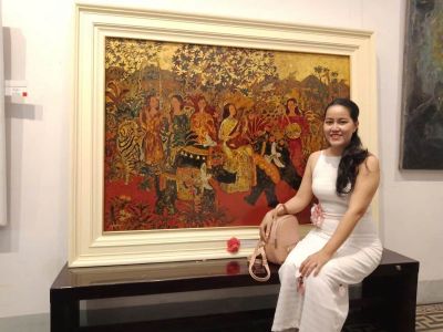 Triển lãm tranh sơn dầu ''Đường lên mây’’ của hoạ sĩ Nguyễn Thị Loan Phương
