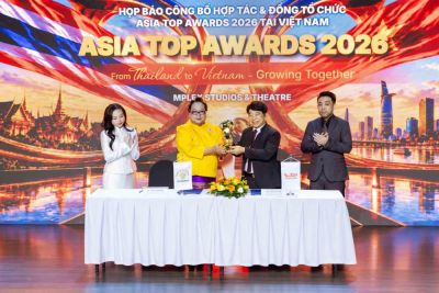 Họp b&aacute;o Asia Top Awards 2026 c&ocirc;ng bố IMC - TodayTV đồng tổ chức tại Việt Nam, mở rộng s&acirc;n chơi với c&aacute;c hạng mục đa lĩnh vực&nbsp;