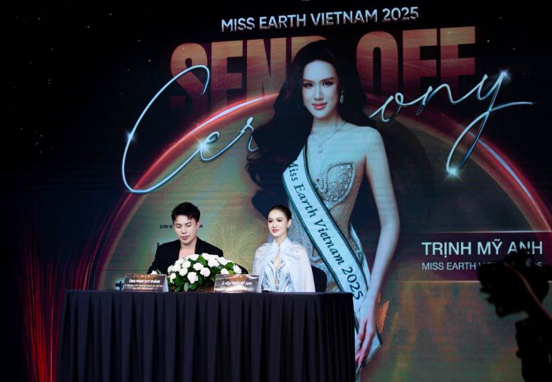 SEND OFF TRỊNH MỸ ANH - MISS EARTH 2025