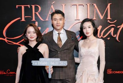 DÀN SAO “TỬ CHIẾN TRÊN KHÔNG” HỘI NGỘ TẠI THẢM ĐỎ RA MẮT PHIM “TRÁI TIM QUÈ QUẶT”