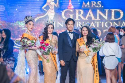 Phan Kim Oanh xuất sắc đoạt vương miện Mrs Grand International 2022